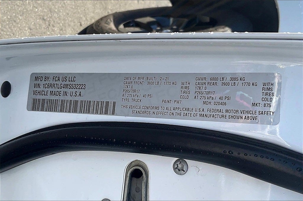 2021 RAM 1500 Classic SLT