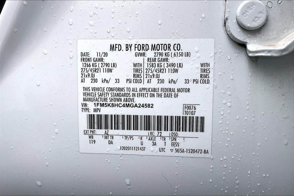 2021 Ford Explorer Platinum