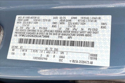 2025 Ford Escape Active