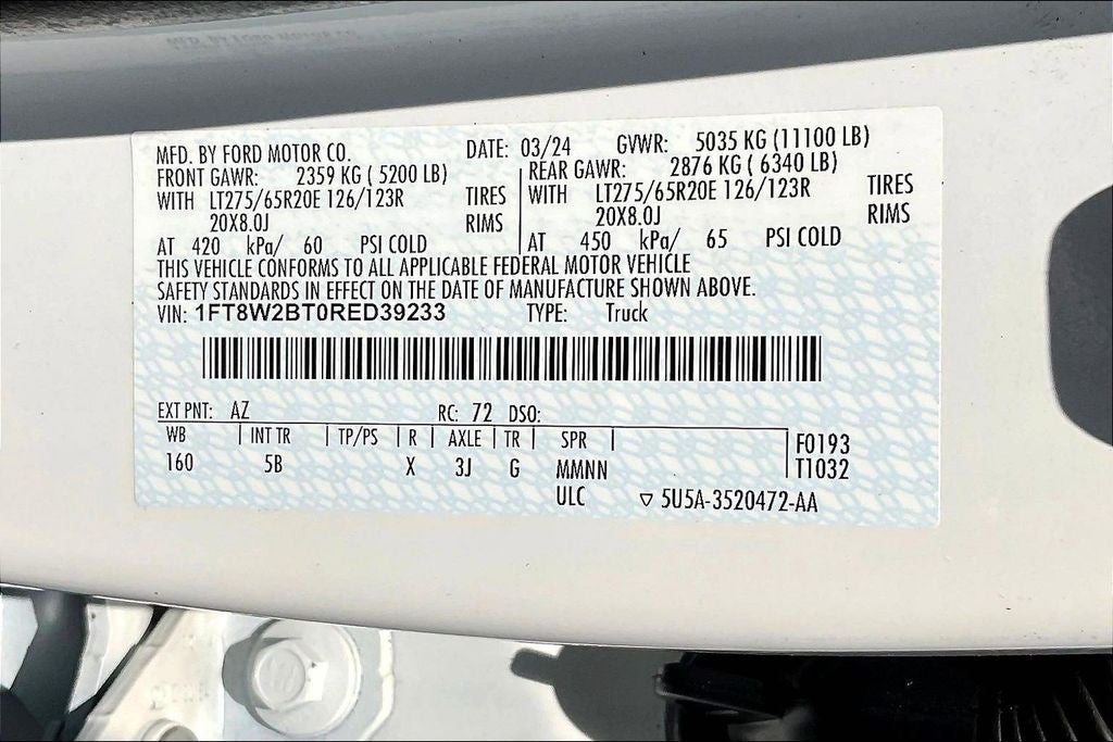 2024 Ford F-250SD Lariat