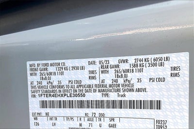 2023 Ford Ranger XLT