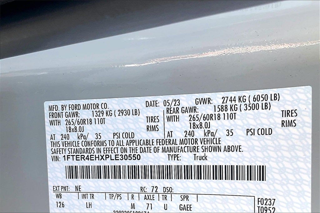 2023 Ford Ranger XLT