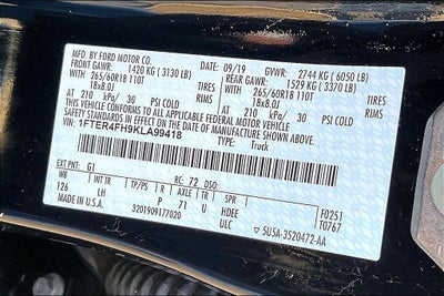 2019 Ford Ranger XLT