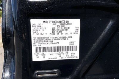 2015 Ford F-150 XLT
