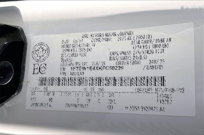 2019 Ford F-150 Platinum