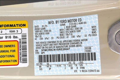 2025 Ford Bronco Sport Outer Banks