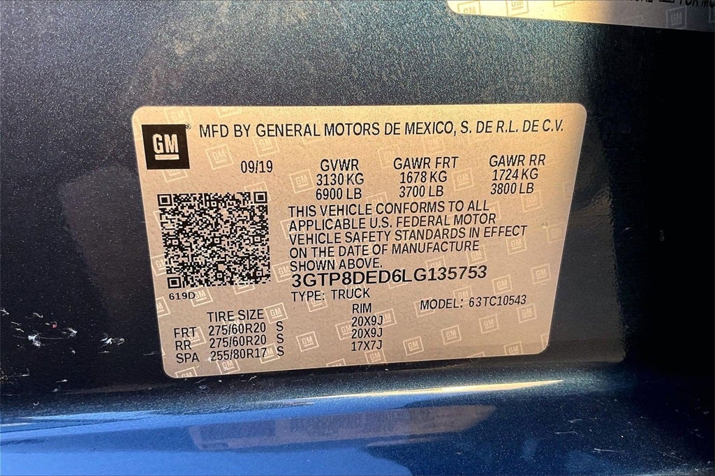 2020 GMC Sierra 1500 SLT