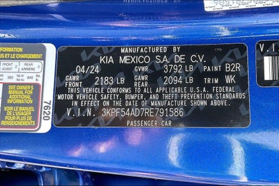2024 Kia Forte GT-Line