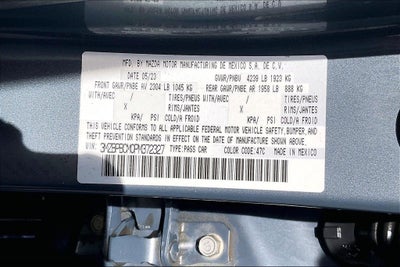 2023 Mazda Mazda3 2.5 S Carbon Edition