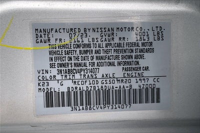 2023 Nissan Sentra SV