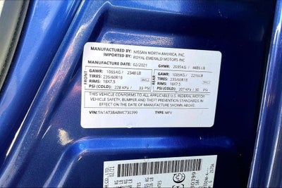 2021 Nissan Rogue SV