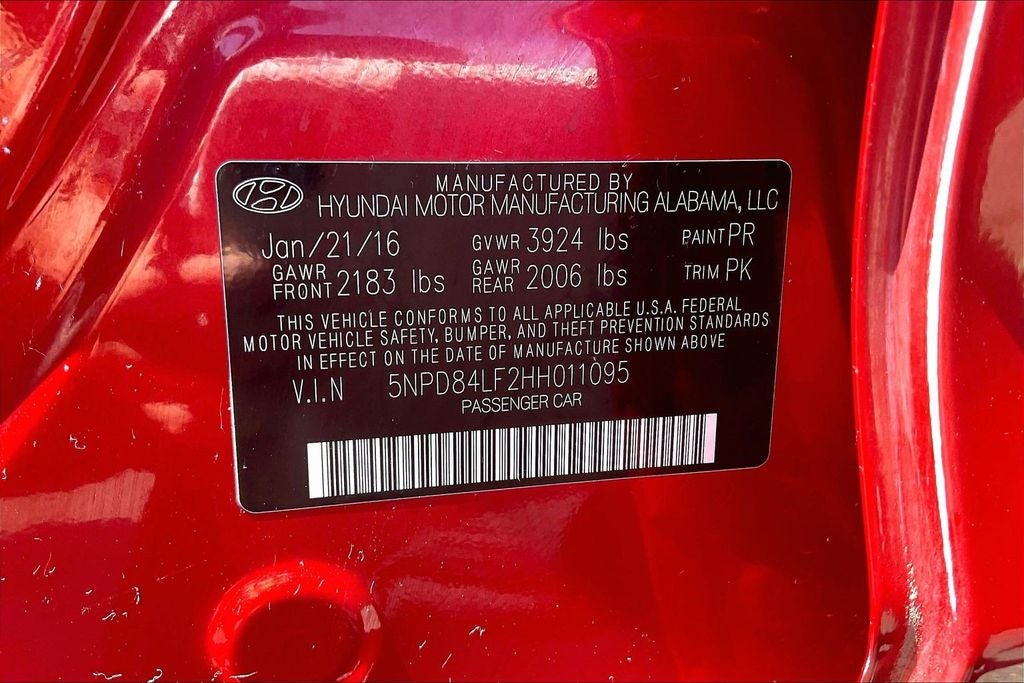 2017 Hyundai Elantra SE