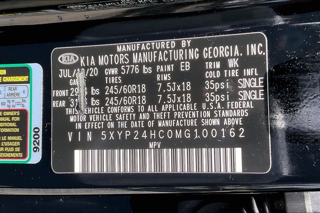 2021 Kia Telluride LX