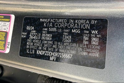 2024 Kia Sportage Plug-In Hybrid X-Line Prestige